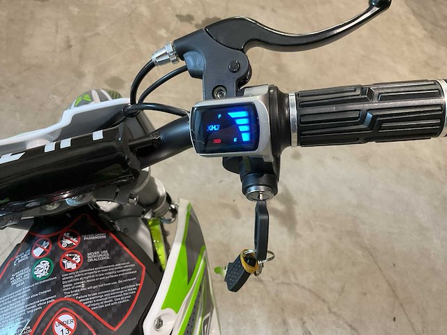 2025 ultra motocross db07e gr 1000w electrische minicrosser - afbeelding 4 van  9