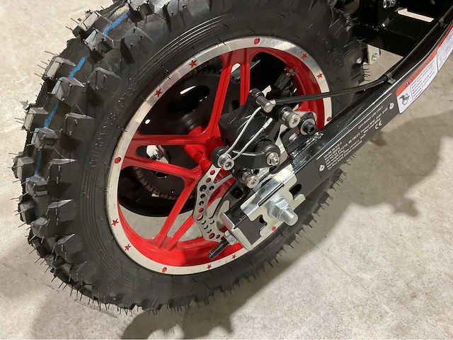 2025 ultra motocross db07e rd 1000w electrische minicrosser - afbeelding 16 van  17