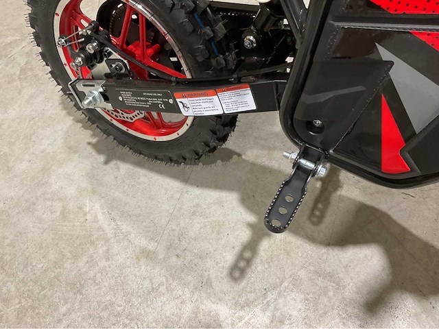 2025 ultra motocross db07e rd 1000w electrische minicrosser - afbeelding 5 van  9