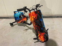 2025 ultra motocross drift trike motor blauw/oranje - afbeelding 7 van  14
