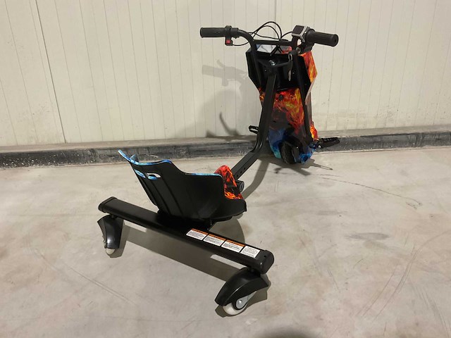 2025 ultra motocross drift trike motor blauw/oranje - afbeelding 10 van  14