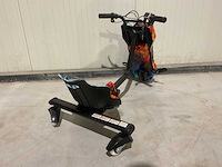 2025 ultra motocross drift trike motor blauw/oranje - afbeelding 10 van  14