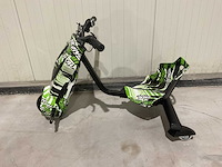 2025 ultra motocross drift trike motor groen - afbeelding 8 van  14