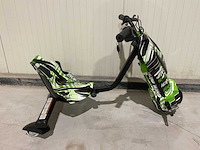 2025 ultra motocross drift trike motor groen - afbeelding 9 van  14