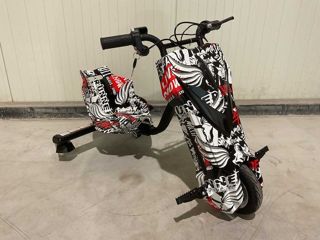 2025 ultra motocross drift trike motor rood/wit - afbeelding 7 van  14