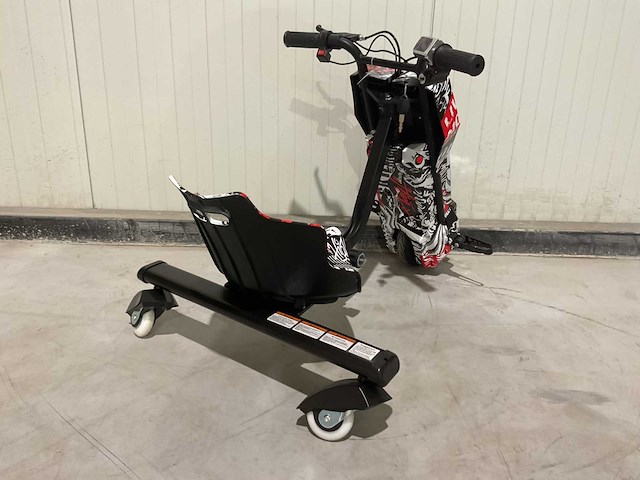 2025 ultra motocross drift trike motor rood/wit - afbeelding 13 van  14