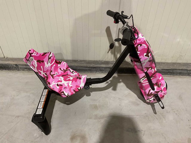 2025 ultra motocross drift trike motor roze - afbeelding 9 van  14