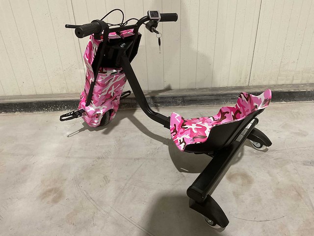 2025 ultra motocross drift trike motor roze - afbeelding 12 van  14