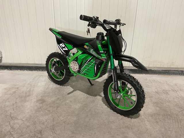 2025 ultra motocross ilx1000 elektrische crossmotor groen - afbeelding 4 van  11