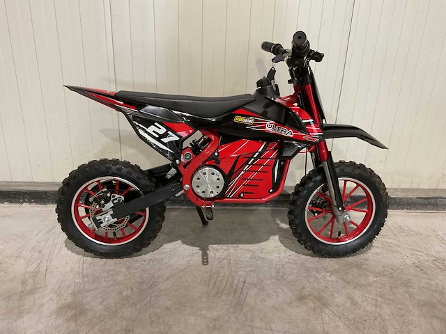 2025 ultra motocross ilx1000 elektrische crossmotor rood - afbeelding 6 van  11