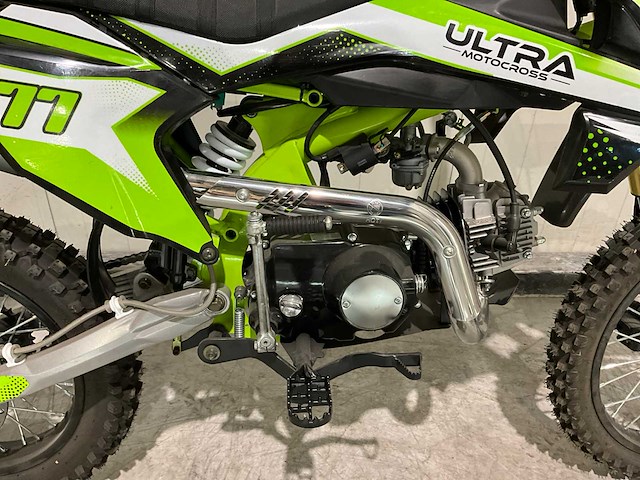 2025 ultra motocross ilx125 crossmotor groen - afbeelding 12 van  13