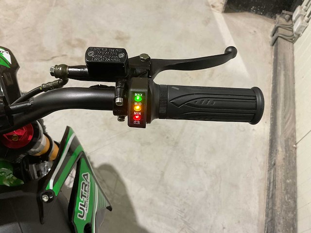 2025 ultra motocross ilx1500 elektrische crossmotor groen - afbeelding 6 van  14
