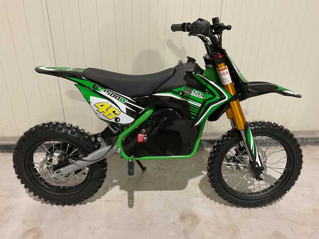2025 ultra motocross ilx1500 elektrische crossmotor groen - afbeelding 9 van  14