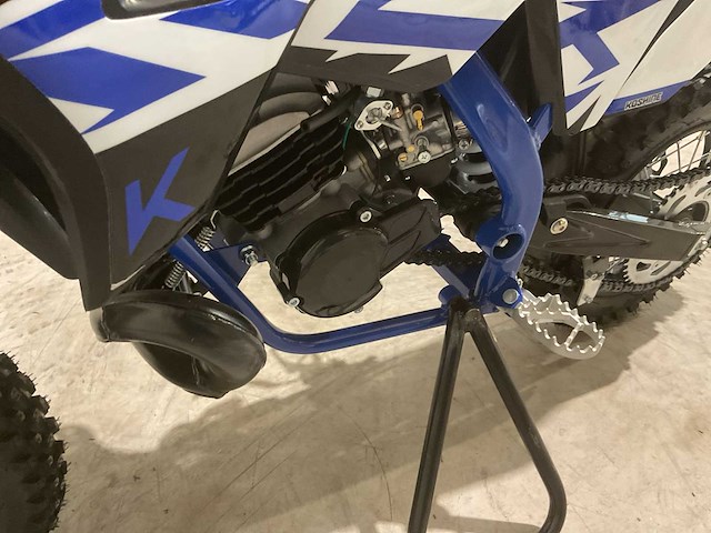 2025 ultra motocross koshine 50 12/10” crossmotor blauw - afbeelding 2 van  14
