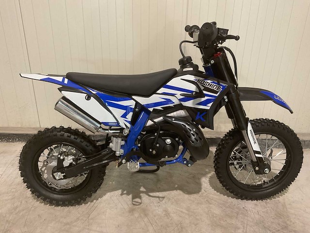 2025 ultra motocross koshine 50 12/10” crossmotor blauw - afbeelding 8 van  14