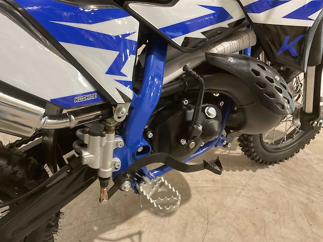 2025 ultra motocross koshine 50 12/10” crossmotor blauw - afbeelding 14 van  14