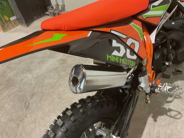 2025 ultra motocross koshine 50 12/10” crossmotor oranje - afbeelding 3 van  14
