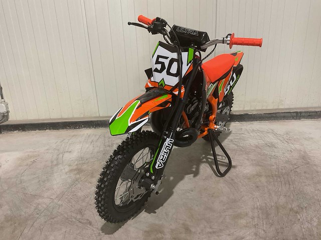 2025 ultra motocross koshine 50 12/10” crossmotor oranje - afbeelding 1 van  14