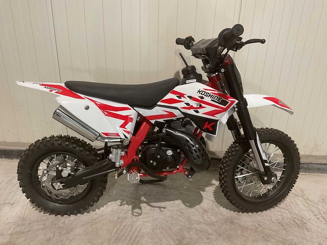 2025 ultra motocross koshine 50 12/10” crossmotor rood - afbeelding 9 van  14