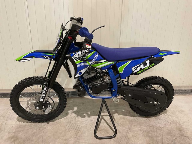 2025 ultra motocross koshine 50 14/12” crossmotor blauw - afbeelding 8 van  14