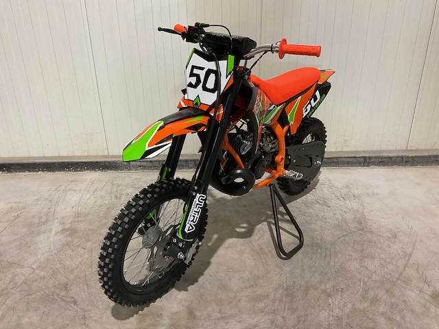 2025 ultra motocross koshine 50 14/12” crossmotor oranje - afbeelding 1 van  14