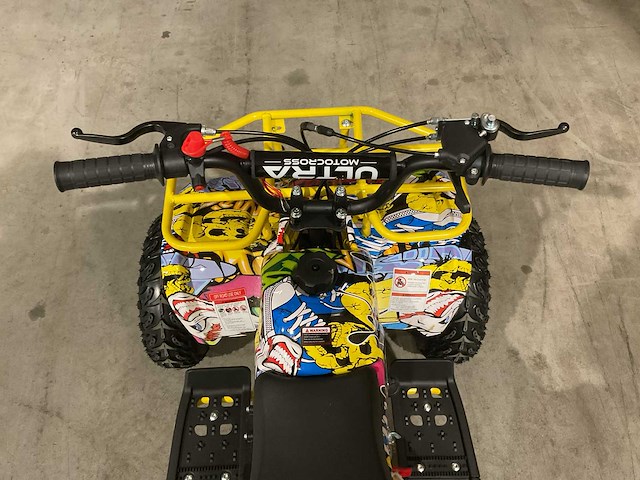 2025 ultra motocross ma06 atx 49 bl/ge met rekje quad - afbeelding 2 van  8