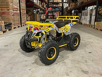2025 ultra motocross ma06 atx 49 bl/ge met rekje quad - afbeelding 1 van  8