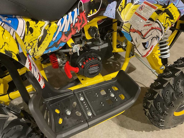 2025 ultra motocross ma06 atx 49 bl/ge met rekje quad - afbeelding 6 van  8