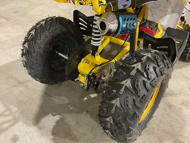 2025 ultra motocross ma06 atx 49 bl/ge met rekje quad - afbeelding 7 van  8