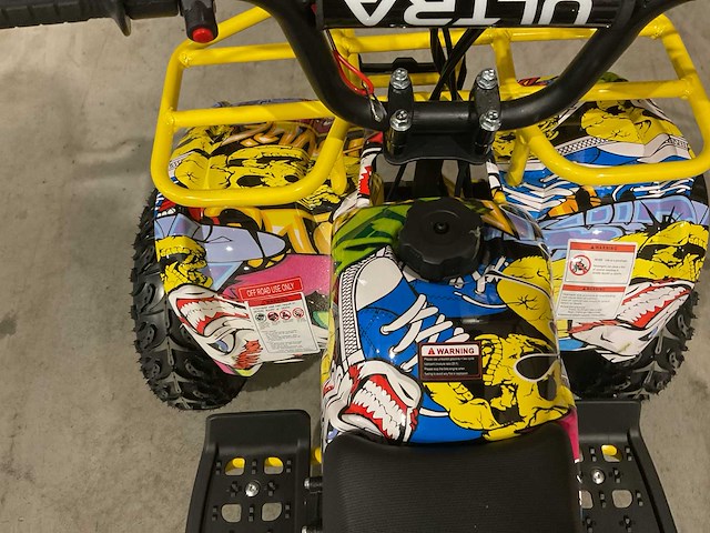 2025 ultra motocross ma06 atx 49 bl/ge met rekje quad - afbeelding 7 van  17