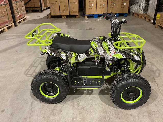 2025 ultra motocross ma06e atx 1000 gr/zw met rekje elektrische quad - afbeelding 8 van  14