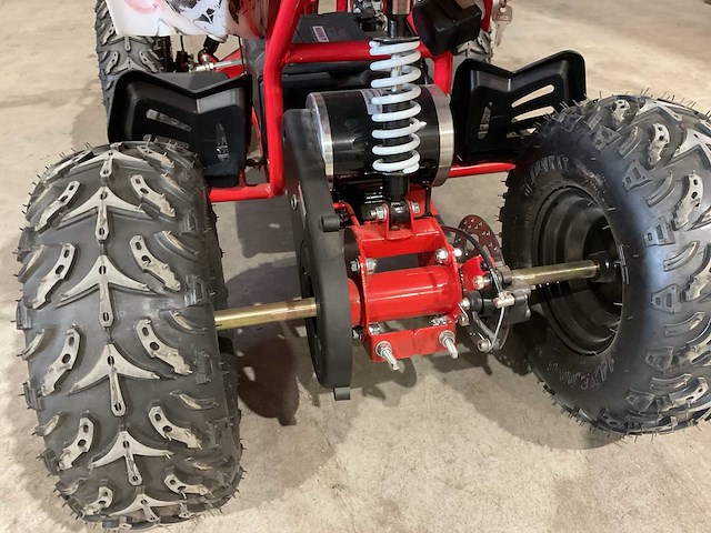 2025 ultra motocross ma06e atx 1000 ro/zw met rekje elektrische quad - afbeelding 12 van  19