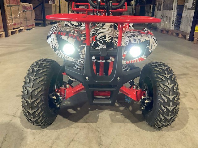 2025 ultra motocross ma06e atx 1000 ro/zw met rekje elektrische quad - afbeelding 14 van  19