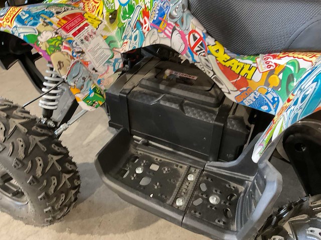 2025 ultra motocross ma06e atx 1000 tr met rekje elektrische quad - afbeelding 20 van  21