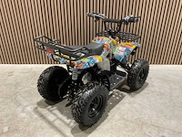 2025 ultra motocross met rekje atx 1000 elektrische quad blauw space ma06e - afbeelding 9 van  12