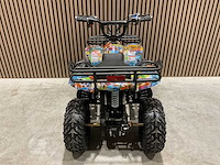 2025 ultra motocross met rekje atx 1000 elektrische quad blauw space ma06e - afbeelding 11 van  12