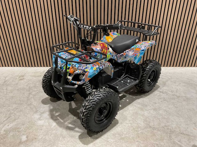 2025 ultra motocross met rekje atx 1000 elektrische quad blauw space ma06e - afbeelding 1 van  14