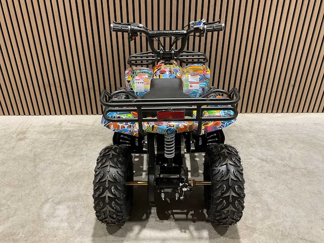 2025 ultra motocross met rekje atx 1000 elektrische quad blauw space ma06e - afbeelding 14 van  14