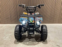 2025 ultra motocross met rekje atx 1000 elektrische quad blauw space ma06e - afbeelding 8 van  14