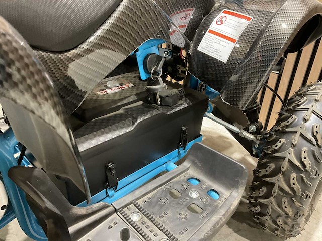 2025 ultra motocross met rekje atx 1000 elektrische quad carbon ma06e - afbeelding 2 van  13