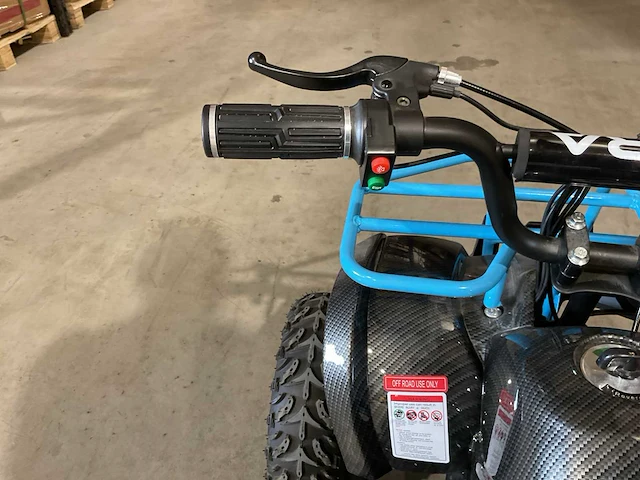 2025 ultra motocross met rekje atx 1000 elektrische quad carbon ma06e - afbeelding 5 van  18