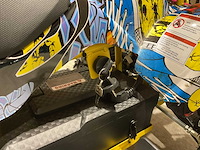 2025 ultra motocross met rekje atx 1000 elektrische quad geel joker ma06e - afbeelding 1 van  5