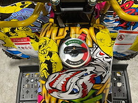 2025 ultra motocross met rekje atx 1000 elektrische quad geel joker ma06e - afbeelding 2 van  10