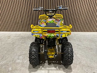 2025 ultra motocross met rekje atx 1000 elektrische quad geel joker ma06e - afbeelding 7 van  10