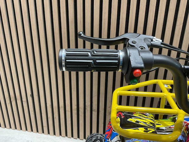 2025 ultra motocross met rekje atx 1000 elektrische quad geel joker ma06e - afbeelding 10 van  10