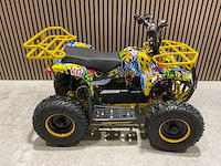 2025 ultra motocross met rekje atx 1000 elektrische quad geel joker ma06e - afbeelding 9 van  15