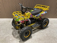 2025 ultra motocross met rekje atx 1000 elektrische quad geel joker ma06e