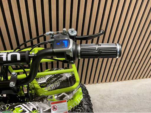 2025 ultra motocross met rekje atx 1000 elektrische quad groen ma06e - afbeelding 2 van  15