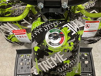 2025 ultra motocross met rekje atx 1000 elektrische quad groen ma06e - afbeelding 2 van  6