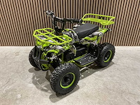 2025 ultra motocross met rekje atx 1000 elektrische quad groen ma06e - afbeelding 1 van  6